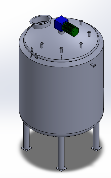 Ribbon Blender Mixer